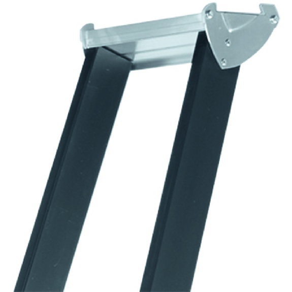 Stehleiter 8 Sprossen Alu.schwarz elox.Leiterlänge 2990mm Arbeits-H.b.ca.4150mm Stehleiter 8 Sprossen Alu.schwarz elox.Leiterlänge 2990mm Arbeits-H.b.ca.4150mm-Beschreibung lesen