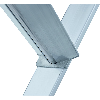 Stufenstehleiter 8 Stufen Alu.Gesamt-H.2490mm Ablageschale Ku. Stufenstehleiter 8 Stufen Alu.Gesamt-H.2490mm Ablageschale Ku.