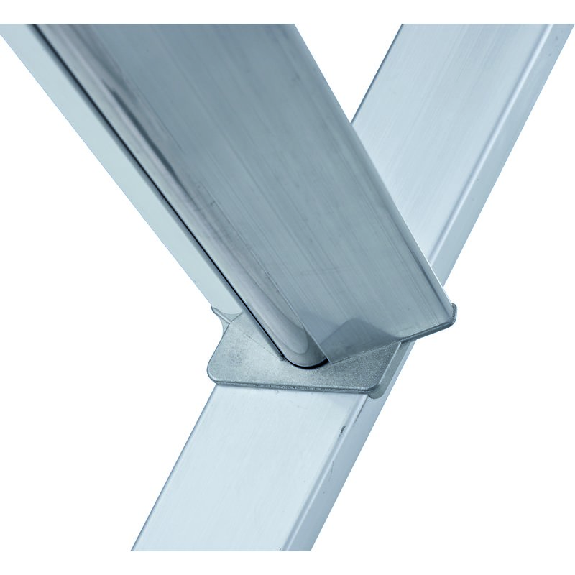 Stufenstehleiter 8 Stufen Alu.Gesamt-H.2490mm Ablageschale Ku. Stufenstehleiter 8 Stufen Alu.Gesamt-H.2490mm Ablageschale Ku.-Beschreibung lesen