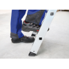 Stufenstehleiter 10 Stufen Alu.Gesamt-H.2980mm m.ergo-pad-Griffzone Stufenstehleiter 10 Stufen Alu.Gesamt-H.2980mm m.ergo-pad-Griffzone