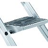 Sicherheitstreppe aus Aluminium mit 3 Stufen