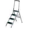 Sicherheitstreppe aus Aluminium mit 3 Stufen
