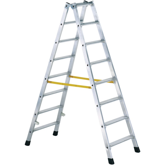 Escabeau 2x10 marches en aluminium.-Leer más