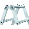 Stufenstehleiter 2x10 Stufen Alu. Stufenstehleiter 2x10 Stufen Alu.