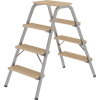 Stahlrohr-Tritt Stufen 4 o.Rl.Pltform-H.970mm beids.begehbar Stahlrohr-Tritt Stufen 4 o.Rl.Pltform-H.970mm beids.begehbar