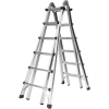 Teleskopleiter Alu.4x6 Sprossen max.Gesamtbelastung 150kg