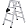 Stehleiter aus Aluminium 2x4 Stufen