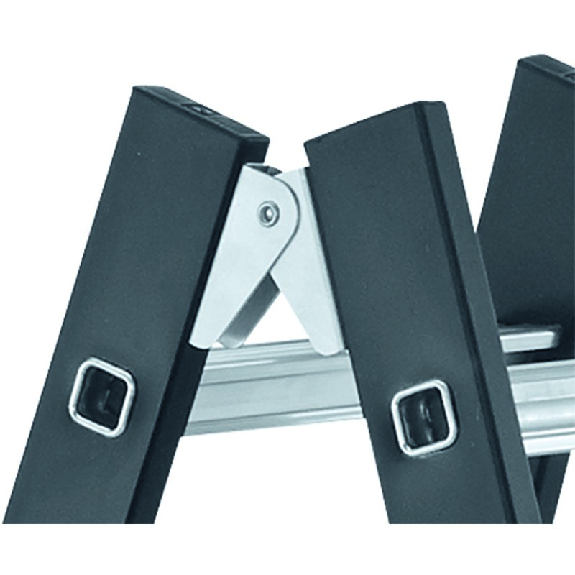 Stehleiter 2x4Sprossen Alu.schwarz elox.Leiterlänge 1220mm Arbeits-H.b.ca.2500mm Stehleiter 2x4Sprossen Alu.schwarz elox.Leiterlänge 1220mm Arbeits-H.b.ca.2500mm-Beschreibung lesen