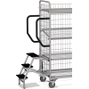 Tritufenmodul 3 Stufen Arbeits-H.2800mm f.Komm.-Wagen B 690mm Tritufenmodul 3 Stufen Arbeits-H.2800mm f.Komm.-Wagen B 690mm