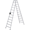 Stufenstehleiter 2x12 Stufen Alu.Gesamt-H.2790mm Stufenstehleiter 2x12 Stufen Alu.Gesamt-H.2790mm