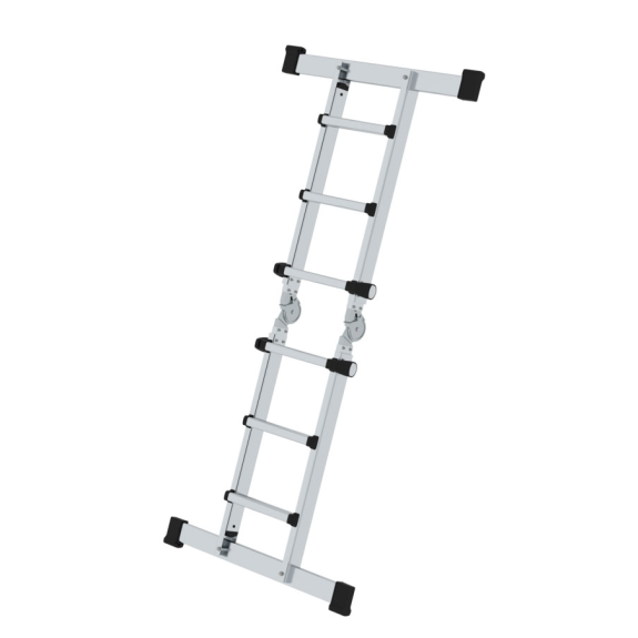 Teleskopleiter Alu 4x3 Sprossen Teleskopleiter Alu 4x3 Sprossen-Beschreibung lesen