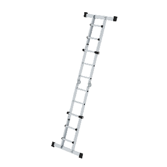 Teleskopleiter Alu 4x3 Sprossen-Beschreibung lesen