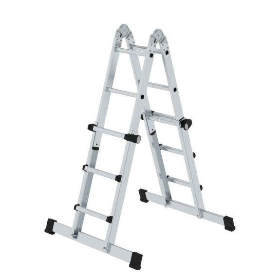 Teleskopleiter Alu 4x3 Sprossen Teleskopleiter Alu 4x3 Sprossen-Beschreibung lesen