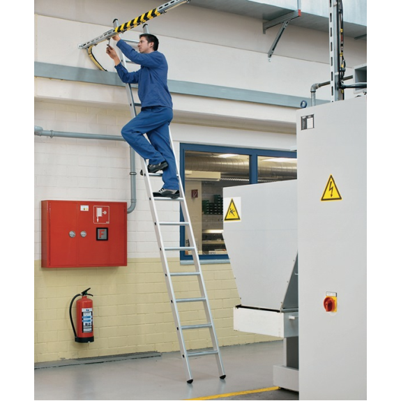 Anlegeleiter 16 Stufen Alu elox Arbeits-Höhe ca 5450mm Anlegeleiter 16 Stufen Alu elox Arbeits-Höhe ca 5450mm-Beschreibung lesen