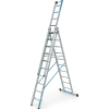Mehrzweckleiter Skyter Plus X 3x10 Sprossen Alu