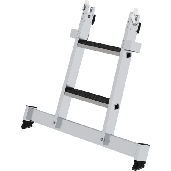 Base d'échelle 2 marches module aluminium pour nettoyeur de vitres échelle clipstepR13-Leggi tutto