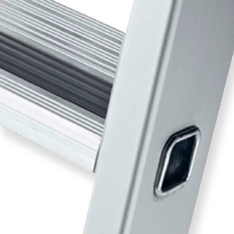 Plattformleiter 8 Stufen Alu, Plattform L600xB630mm verfahrbar-Beschreibung lesen