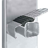 Stufenstehleiter 5 Stufen Alu.elox.Gesamt-H.2150mm Stufen m.Kunststoflage Stufenstehleiter 5 Stufen Alu.elox.Gesamt-H.2150mm Stufen m.Kunststoflage