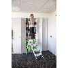 Sicherheitstreppe aus Aluminium mit 5 Stufen
