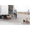Arbeitspodest Stufen 5 m.Handlauf H.1000mm Warzenblech Arbeitspodest Stufen 5 m.Handlauf H.1000mm Warzenblech