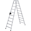 Stehleiter aus Aluminium 2x10 Stufen Stehleiter aus Aluminium 2x10 Stufen
