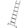 Leiterunterteil 6 Stufen Alu.Modul f.Glasreinigerleiter clipstepR13
