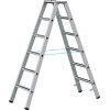 Aluminiumleiter 2x6 Stufen