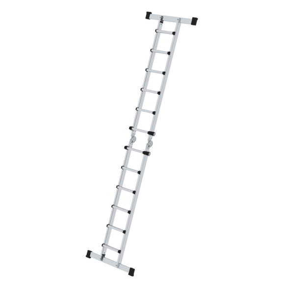Teleskopleiter Alu 4x6 Sprossen-Beschreibung lesen