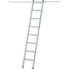 Regalleiter Alu 8 Stufen senkrechte Einhängehöhe 1790-2280mm