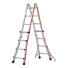 Teleskopleiter aus Aluminium 4x4