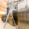 Mehrzweckleiter Skyter Plus X 3x14 Sprossen Alu.Arbeits-H.b.ca.10200mm Mehrzweckleiter Skyter Plus X 3x14 Sprossen Alu.Arbeits-H.b.ca.10200mm
