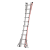 Teleskopleiter Alu 4x5 Sprossen