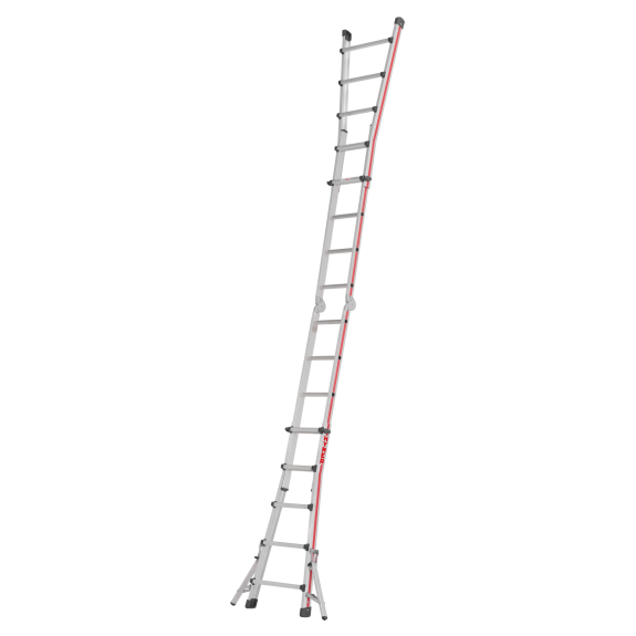 Teleskopleiter Alu 4x5 Sprossen-Beschreibung lesen