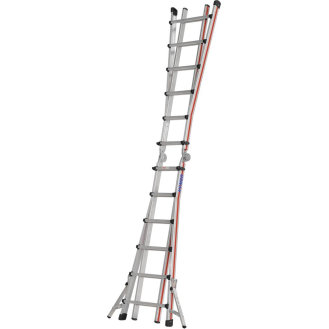 Teleskopleiter Alu 4x6 Sprossen-Beschreibung lesen