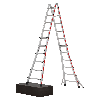 Teleskopleiter Alu 4x6
