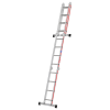 Vielzweckleiter Alu.Sprossen 4x4 geklappt H1200xB810xT300mm