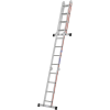 Vielzweckleiter Alu.Sprossen 4x4 geklappt H1200xB810xT300mm