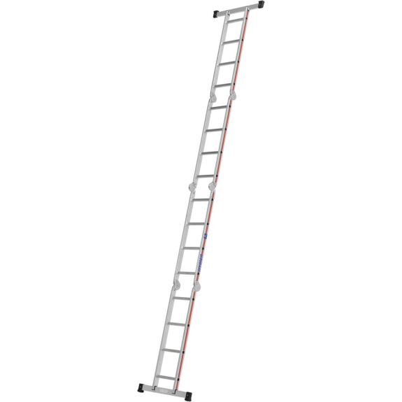 Vielzweckleiter Alu.Sprossen 4x4 geklappt H1200xB810xT300mm Vielzweckleiter Alu.Sprossen 4x4 geklappt H1200xB810xT300mm-Beschreibung lesen