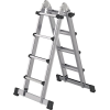 Teleskopleiter Alu 4x4 Sprossen max Gesamtbelastung 150kg