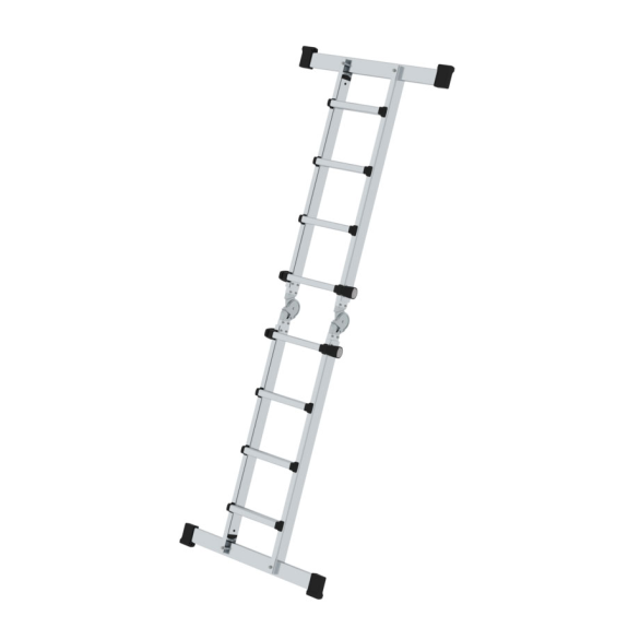 Teleskopleiter Alu 4x4 Sprossen-Beschreibung lesen