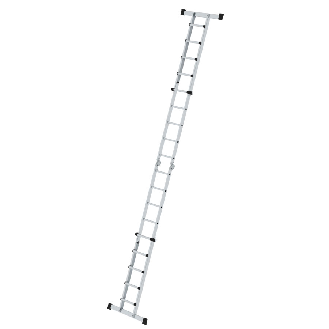 Teleskopleiter Alu 4x5 Sprossen-Beschreibung lesen
