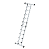 Teleskopleiter Alu 4x5 Sprossen