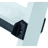 Stufenstehleiter 6 Stufen Alu eloxiert Gesamt-H 2330mm