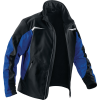 Softshelljacke FORM 1241 WEHER Gr.M schwarz/kornblumenblau