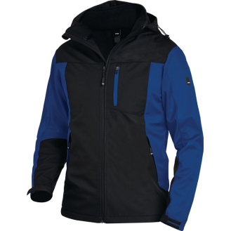 Softshelljacke JANNIK Gr.L royal/schwarz-Beschreibung lesen