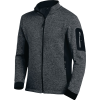 Strick-Flejacke CHRISTOPH Gr.XXL anthrazit/schwarz