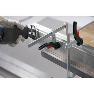 Hebelzwinge KliKlamp Spann-W.300mm A.80mm Spannkraft b.zu 1200 N-Beschreibung lesen