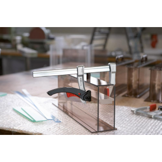 Hebelzwinge KliKlamp Spann-W.300mm A.80mm Spannkraft b.zu 1200 N-Beschreibung lesen