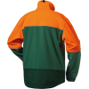 Waldarbeiter-Softshelljacke SANDDORN Gr.XL grün/orange