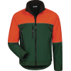 Waldarbeiter-Softshelljacke SANDDORN Gr.XL grün/orange
